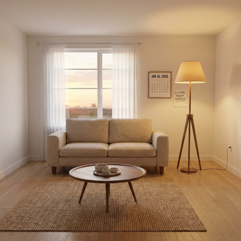 Interior design render A